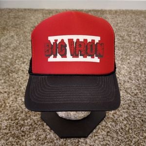 Vintage 1998 Big Iron XVIII Mesh Snapback Farm Show Hat Cobra Caps